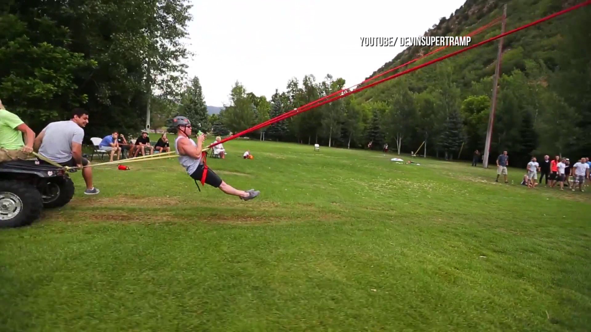human bungee slingshot price