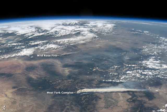 Photo taken June 19 from the International Space Station. Courtesy: NASA