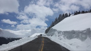CDOT crews will open a portion of Mount Evans Road on Friday, May 23, 2014. (Credit: CDOT)