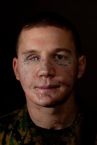 William "Kyle" Carpenter lost most of his jaw and an eye when he fell on a grenade to shield a fellow Marine from the blast. His body shattered, one lung collapsed, the Marine lance corporal was nearly given up for dead after that 2010 Afghanistan firefight.