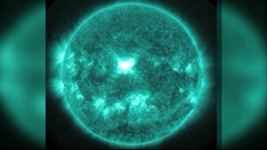 NASA released a stunning image of a solar flare from the sun on Wednesday, Sept. 10, 2014. It came a day after another powerful solar flare. The events were recorded by NASA’s solar dynamics observatory spacecraft. (Credit: NASA)