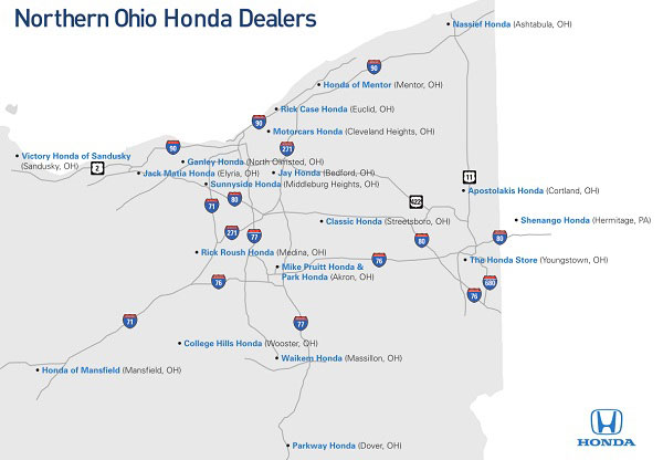 Honda-Map