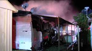 Sac Mobile Home Fire