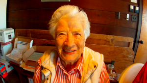 Victoria Gribaudo, 89, of Acampo, has held a polling station in her garage longer than anyone in San Joaquin County.