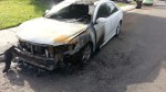 car on fire stockton