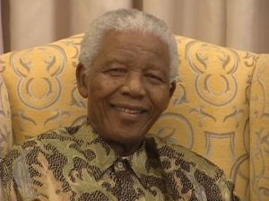 Nelson Mandela celebrates 90th birthday.