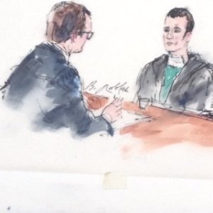 Paul Ciancia Courtroom Sketch