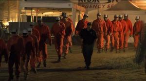 inmates, sand fire, firefighters, cal fire