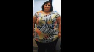 At her heaviest in 2011, Shannon Britton weighed 486 pounds. This photo was taken 10 days before her gastric bypass surgery on November 23. Courtesy: Shannon Britton, via CNN