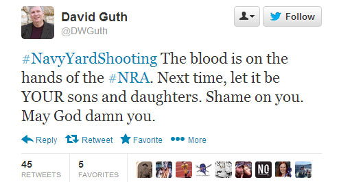 David Guth tweet