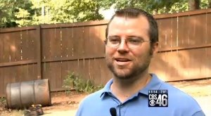 Lightning blows man out of shoes