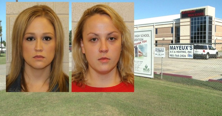 Shelley S. Dufresne and Rachel Respess are both accused of having sex with a Destrehan High School student.