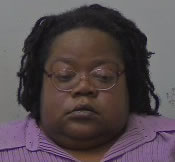 Delicia Barrow, after her arrest in October 2013 (Huntsville/Madison Co. Jail)