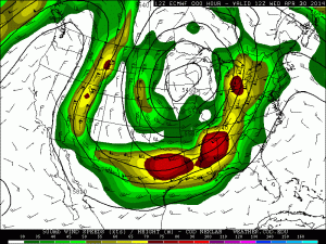 EURO 500 mb Map Weds 4-30