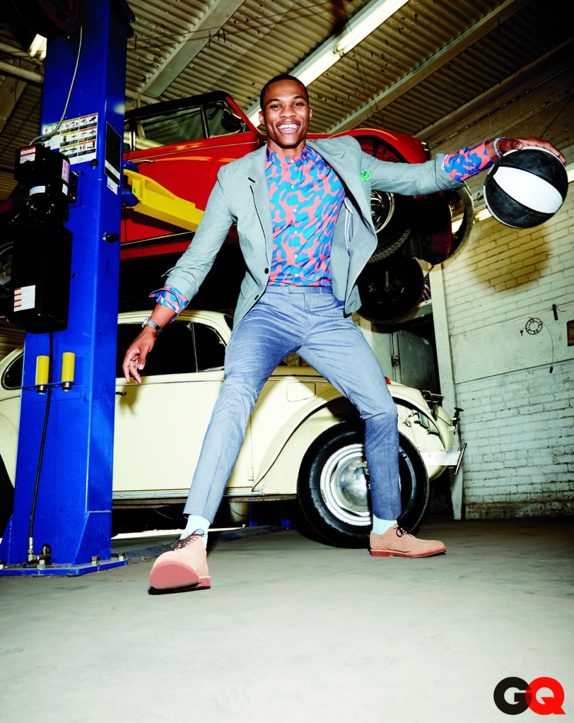 Russell Westbook in GQ Photo credit: Eric Ray Davidson / GQ