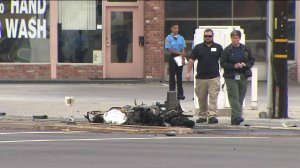 motocyclist crash