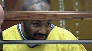 Chester Turner is pictured in court during his 2007 murder trial. (Credit: KTLA)