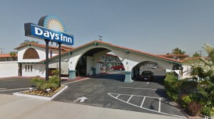 A woman was found burned and bruised at this motel and three people were arrested on July 28, 2014. (Credit: Google Maps)