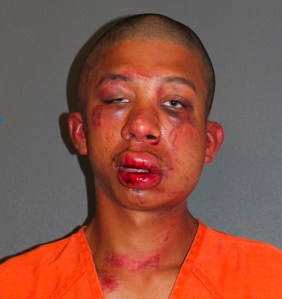 Police said Raymond Frolander, 18, was beaten unconscious after a father walked in on his sexually assaulting his young son. (Credit: Daytona Beach Police)