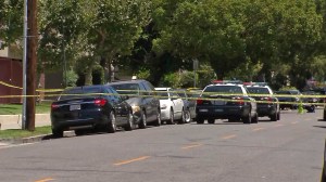 A USC graduate student was found dead in his off-campus apartment Thursday. (Credit: KTLA)