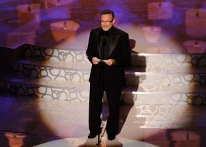 Actor Robin Williams presents onstage during the 82nd Annual Academy Awards held at Kodak Theatre on March 7, 2010, in Hollywood, California.  (Credit: Kevin Winter/Getty Images)