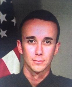 San Bernardino police Officer Gabriel Garcia was gravely wounded on Aug. 22, 2014. His photo was provided by the Police Department.