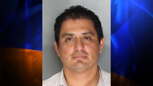 State Sen. Ben Hueso is shown in a booking photo released by the Sacramento County Sheriff's Department on Aug. 22, 2014.