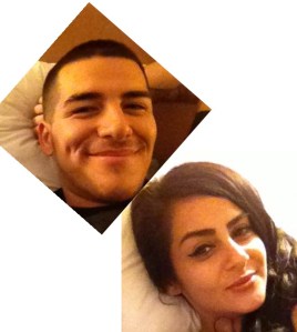 These two were deemed "people of interest" after they appeared in selfies on a burglary victim's photo account in the cloud. Photos provided by Los Angeles County Sheriff's Department on Aug. 20, 2014.