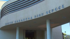 Two teens were allegedly planning to shoot and kill students and staff at South Pasadena High School, police said on Aug. 18, 2014. (Credit: KTLA) 