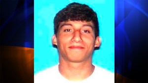 Aaron Chavez is seen in a Department of Motor Vehicles photo provided by the Santa Ana Police Department. 
