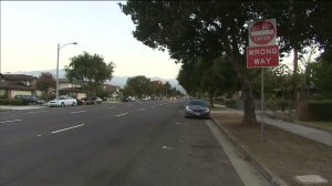 An 11-year-old boy managed to escape and alert police after he was nearly kidnapped in Azusa on Sept. 1, 2014. (Credit: KTLA)