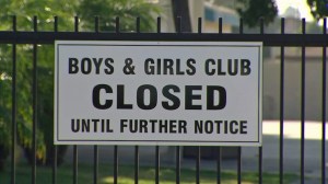 A sign outside the El Monte club is seen on Sept. 1, 2014. (Credit: KTLA)