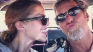 Nicky Long's family provided this photo of him and his wife Kimberly smiling inside their 1957 Chevrolet Nomad before he died of sinus cancer in January 2014. 