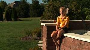 Annie Bartosz is about to turn 13. Her mission is to spread awareness about cancer  after her twin brother passed away two years ago. (Credit: WITI)