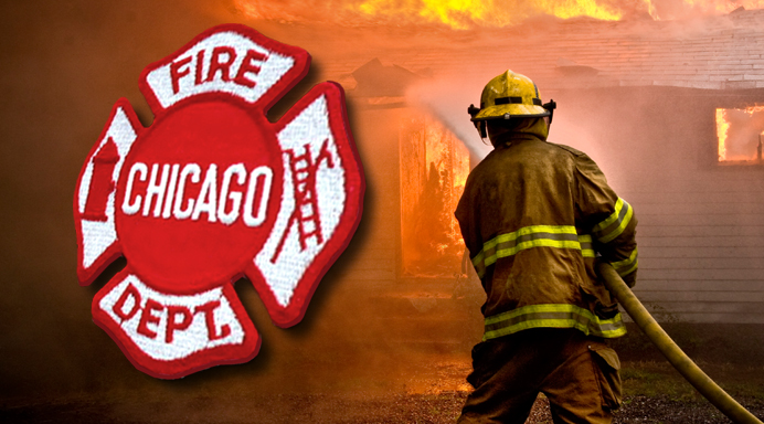 Chicago Fire Department House Fire