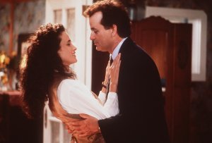 Bill Murray and Andie MacDowell star in “Groundhog Day.”
