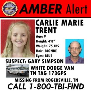 Authorities are searching for a 9-year-old girl taken from school by an uncle with no custodial rights, according to a news release from the Tennessee Bureau of Investigation.
