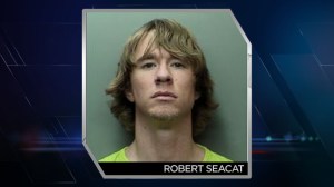 Robert Seacat, 38, was taken into custody after a 19-hour standoff with police. (Photo: DPD)