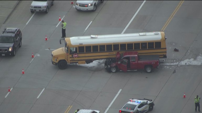 School bus accident in Highlands Ranch