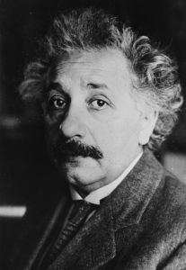 circa 1939: Albert Einstein (1879 - 1955), the German physicist who formulated the theory of relativity. (Photo by Topical Press Agency/Getty Images)