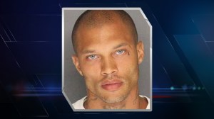 "Hot felon" Jeremy Meeks.