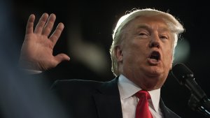 Americans are interested to see how Trump will behave during upcoming events. (Photo by Jeff Swensen/Getty Images)