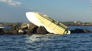 Marlins pitcher Jose Fernandez was killed when the boat he was in ran aground. (Photo: Miama-Dade Fire Rescue)