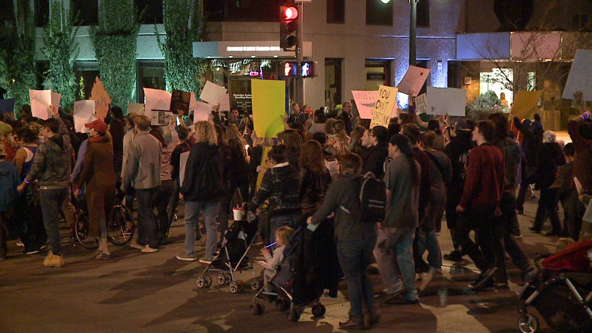 Dakota Access Pipeline protest in Denver