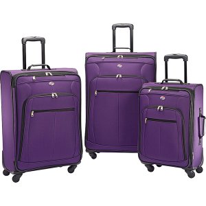 Police believe some body parts belonging to Ashley Mead were put in a purple suitcase similar this these. (Photo: Boulder Police Department)