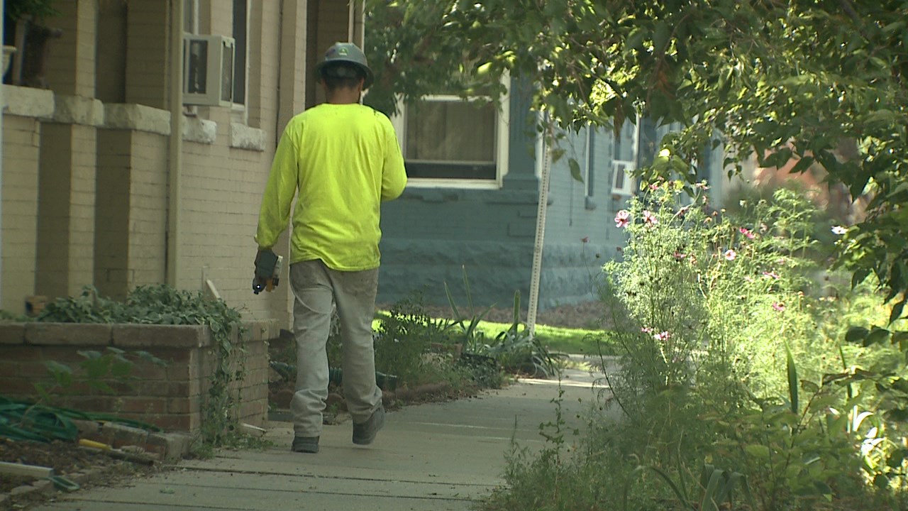 Construciton workers taking much needed parking spots across city