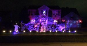 People come from all around to see this Halloween House in North Ridgeville every night however, the best night to visit us is Halloween when all the fun animatronics and spooky items are displayed for the Trick-or-treaters.