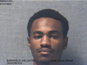Kelontre Demorious Barefield (Photo courtesy: Stark County Sheriff's Office)