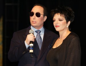 David Gest and Liza Minnelli at the House of Blues in West Hollywood, Ca. to announce they will star in a new weekly musical reality series to air on VH-1. Thursday, July 25, 2002. (Photo by Kevin Winter/ImageDirect via Getty)