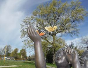 Missing butterflies (Photo courtesy: Willowick Police Department)